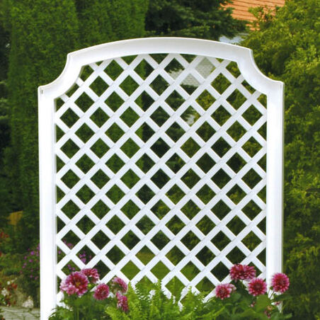 Planter box "Calypso" with watering system, trellis and wheels
