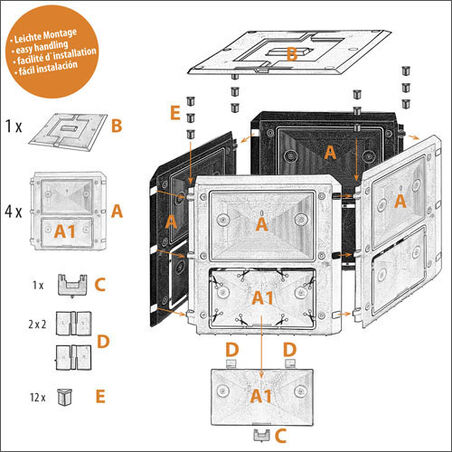 Composter "BioQuick" 420 Liter