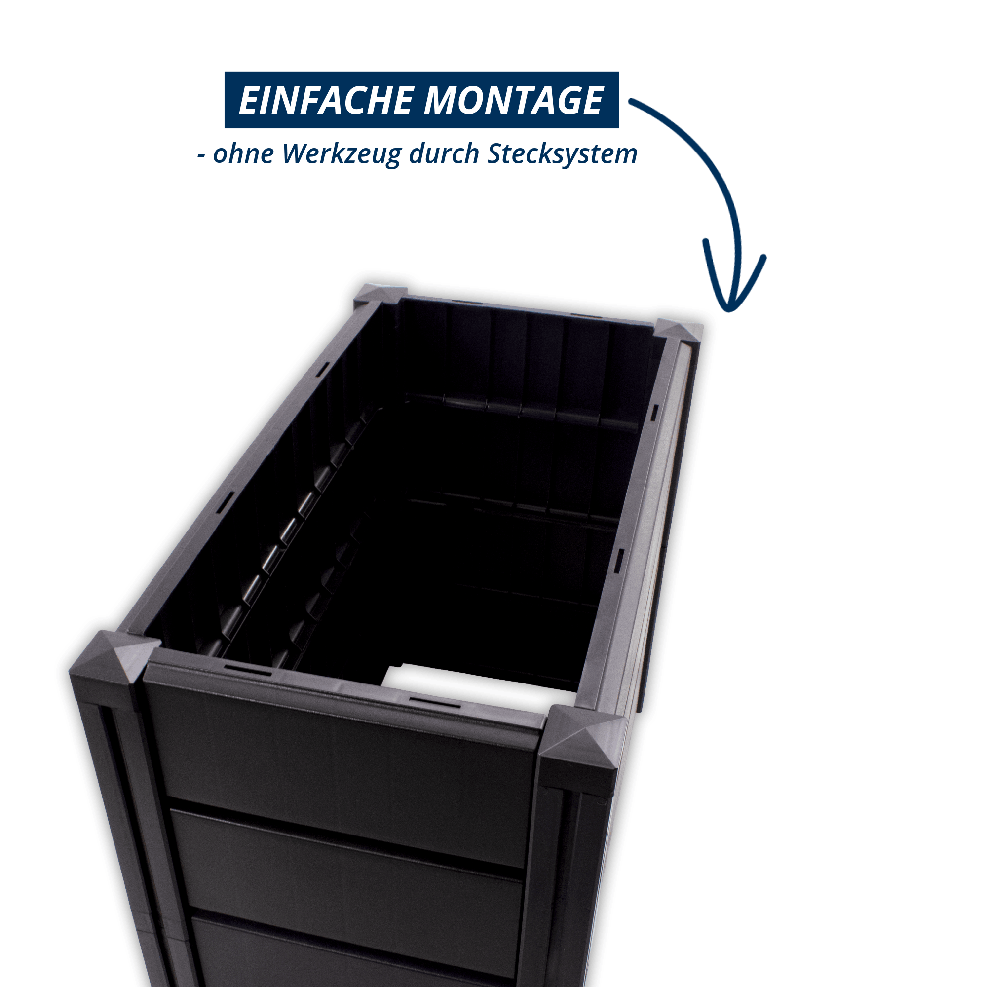 Hochbeet Demeter schmal