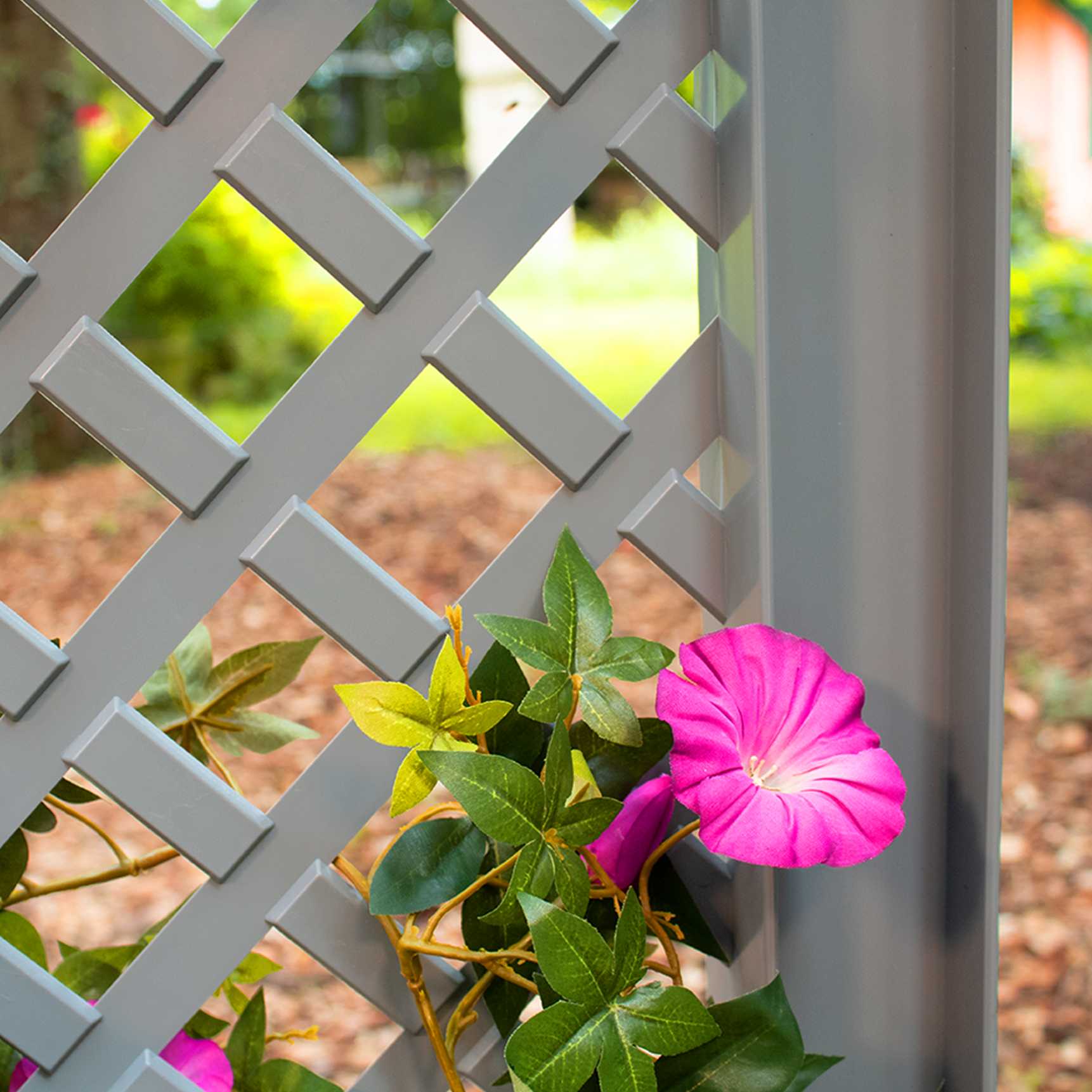 Set of 2 trellis 43 cm with spikes