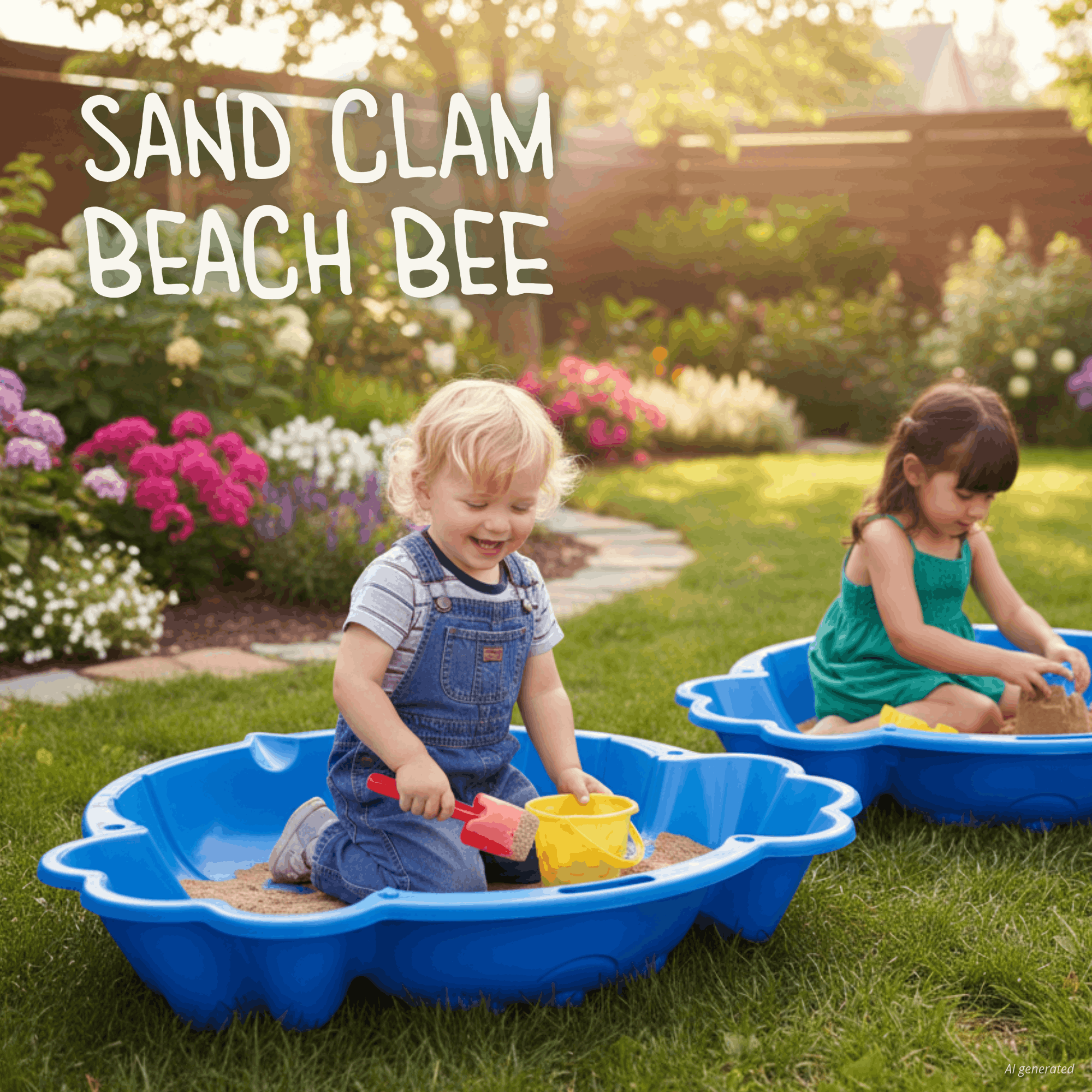 Sand and water mussel Beach Bee