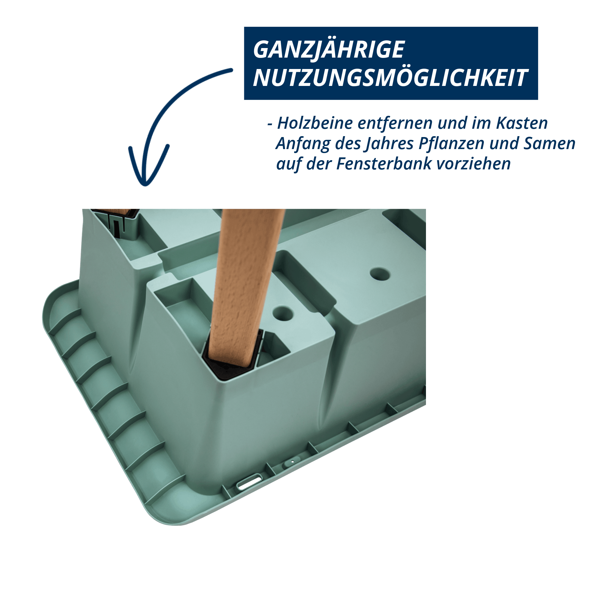 Kräuterhochbeet Demeter - verfügbar ab Frühjahr 2027