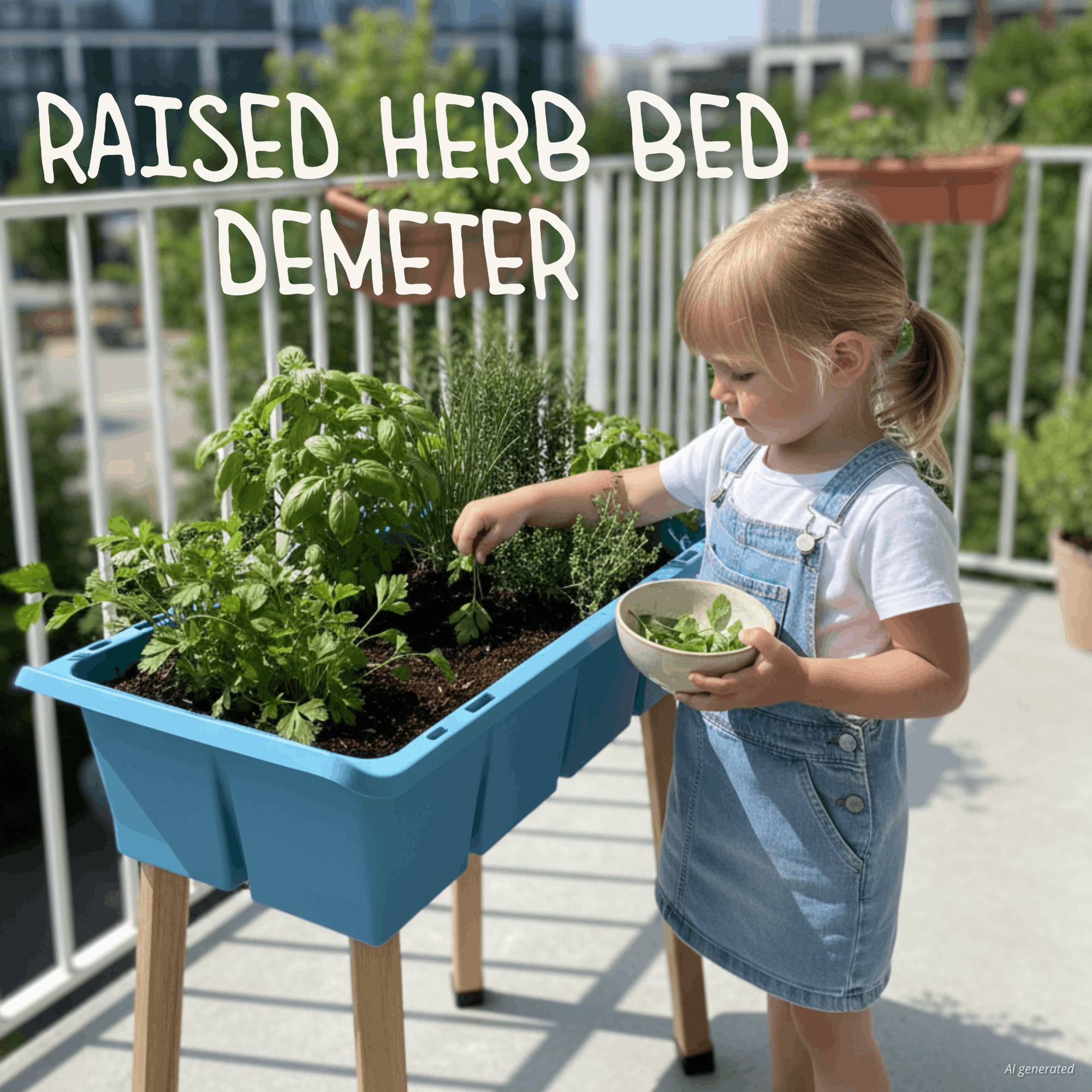 Raised Herb Bed Demeter