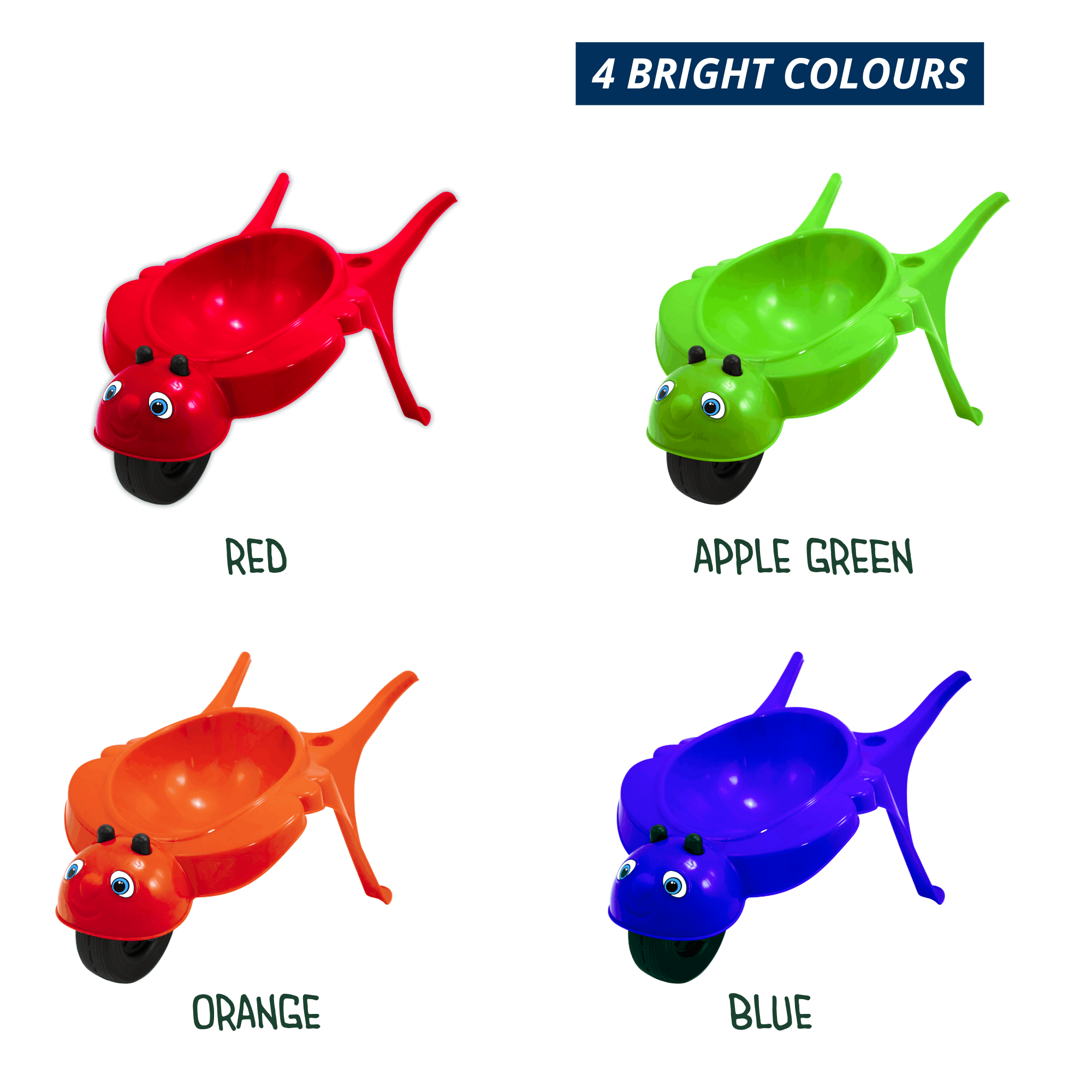 Kids Wheelbarrow Rolling Bee