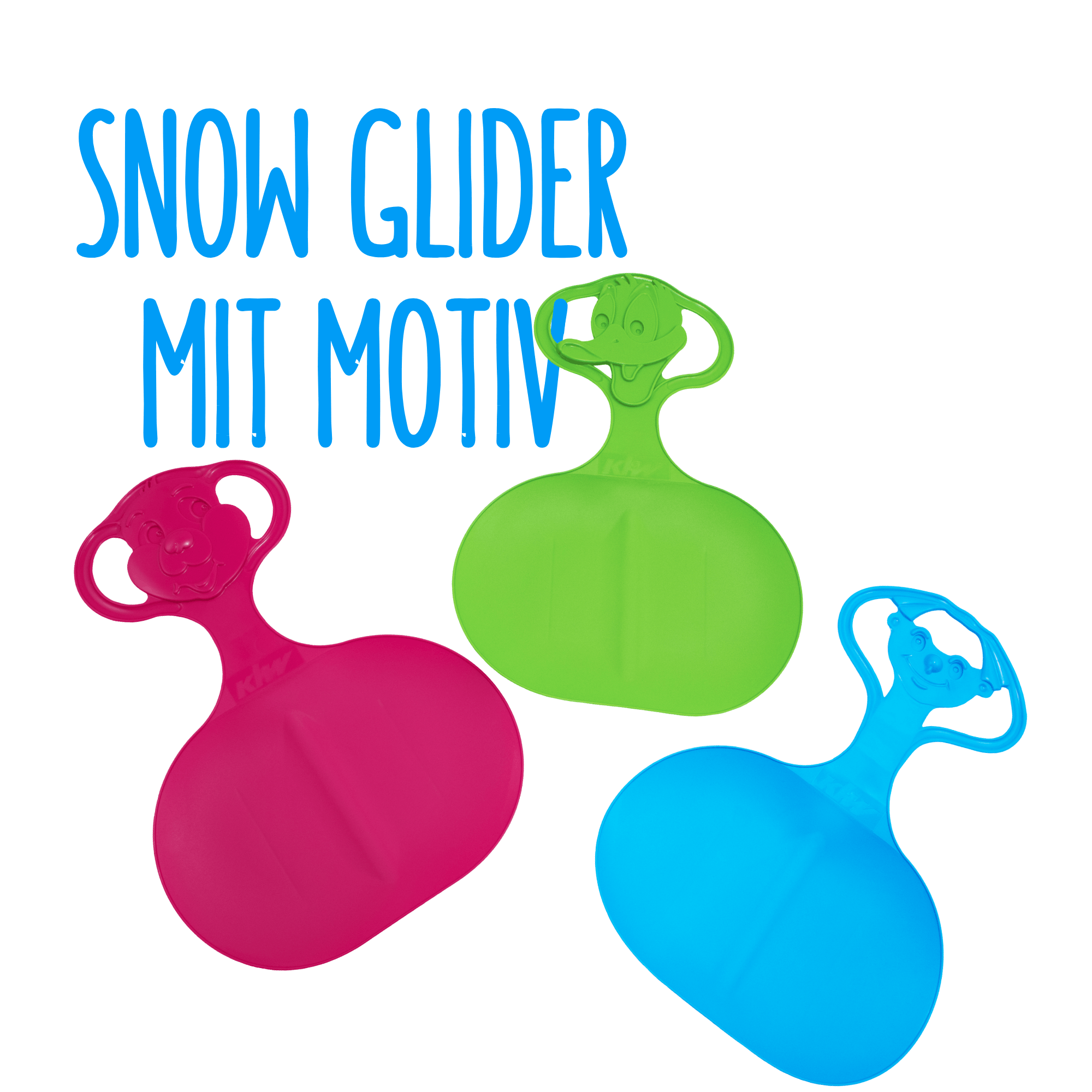 Snow Glider mit Motiv