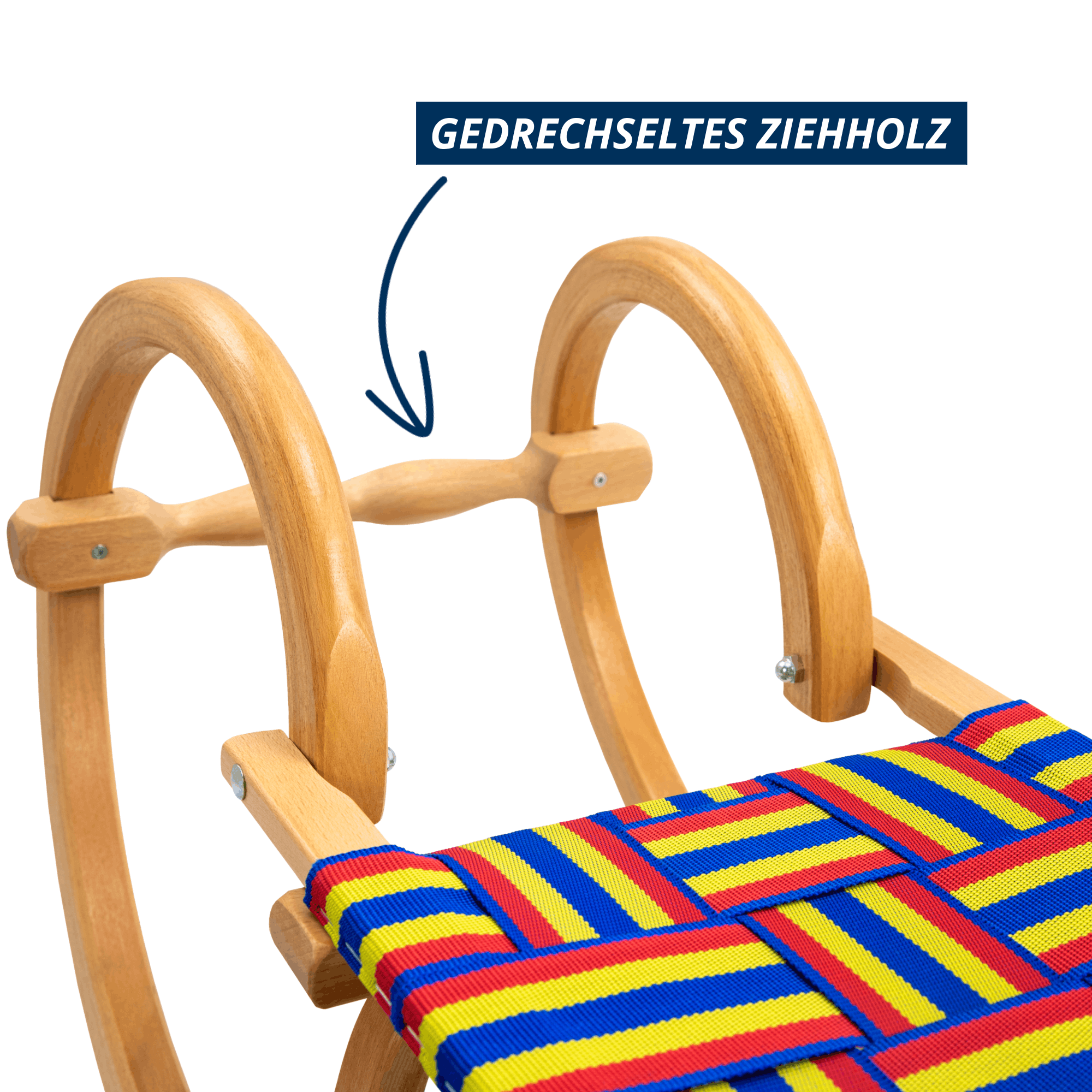 Gebirgsrodel mit Gurtsitz