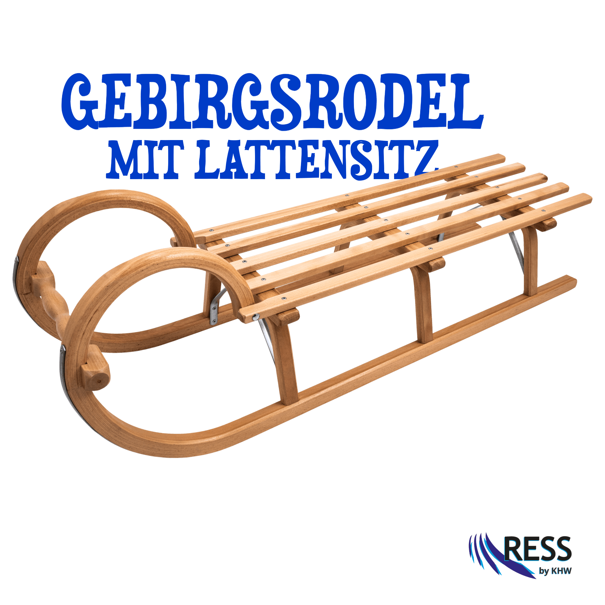 Gebirsgrodel mit Lattensitz